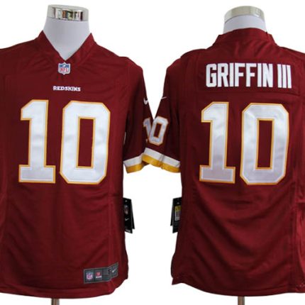 Cost-effective Nike Washington Redskins #10 Robert Griffin III Game Red Jerseys mature generous online store