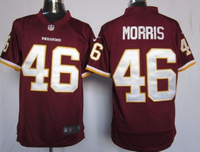 Cost-effective Nike Washington Redskins #46 Alfred Morris Red Game Jerseys mature generous online store
